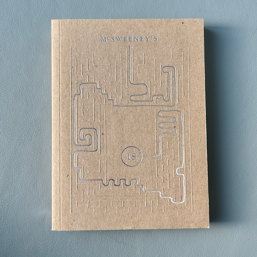 McSweeney's Quarterly Concern Issue #18 Embossed Paperback Dave Eggars